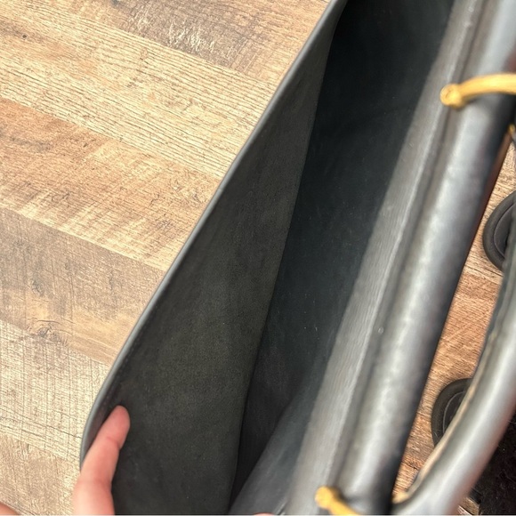 Vintage Coach 5266 Beekman Black Leather Briefcase - Picture 6 of 17